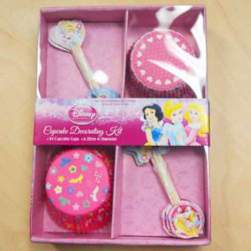 Disney Princess Cupcake Decorating Kit - Click Image to Close